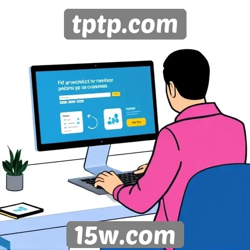 Análise do design de interface do site tptp.com